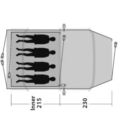 Outwell STARHILL 4A - Familienzelt -Campingprodukte Geschäft 5638031667 o starhill 4a outwell 24