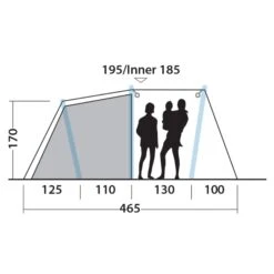 Outwell STARHILL 4A - Familienzelt -Campingprodukte Geschäft 5638031667 r starhill 4a outwell 24