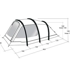 Outwell STARHILL 4A - Familienzelt -Campingprodukte Geschäft 5638031667 s starhill 4a outwell 24
