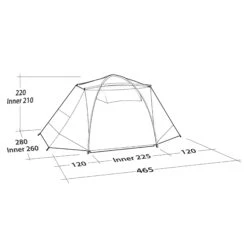 Robens COBRA STONE 5 - Familienzelt -Campingprodukte Geschäft 5638037124 o cobra stone 5 robens 24