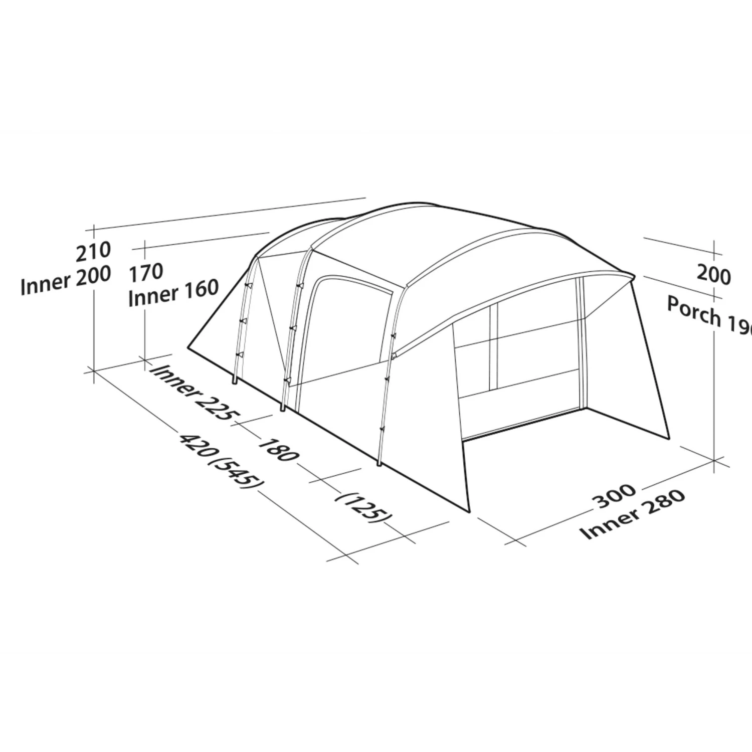 Robens WOLF MOON 5XP - Familienzelt 14 Robens WOLF MOON 5XP - Familienzelt – Bild 12